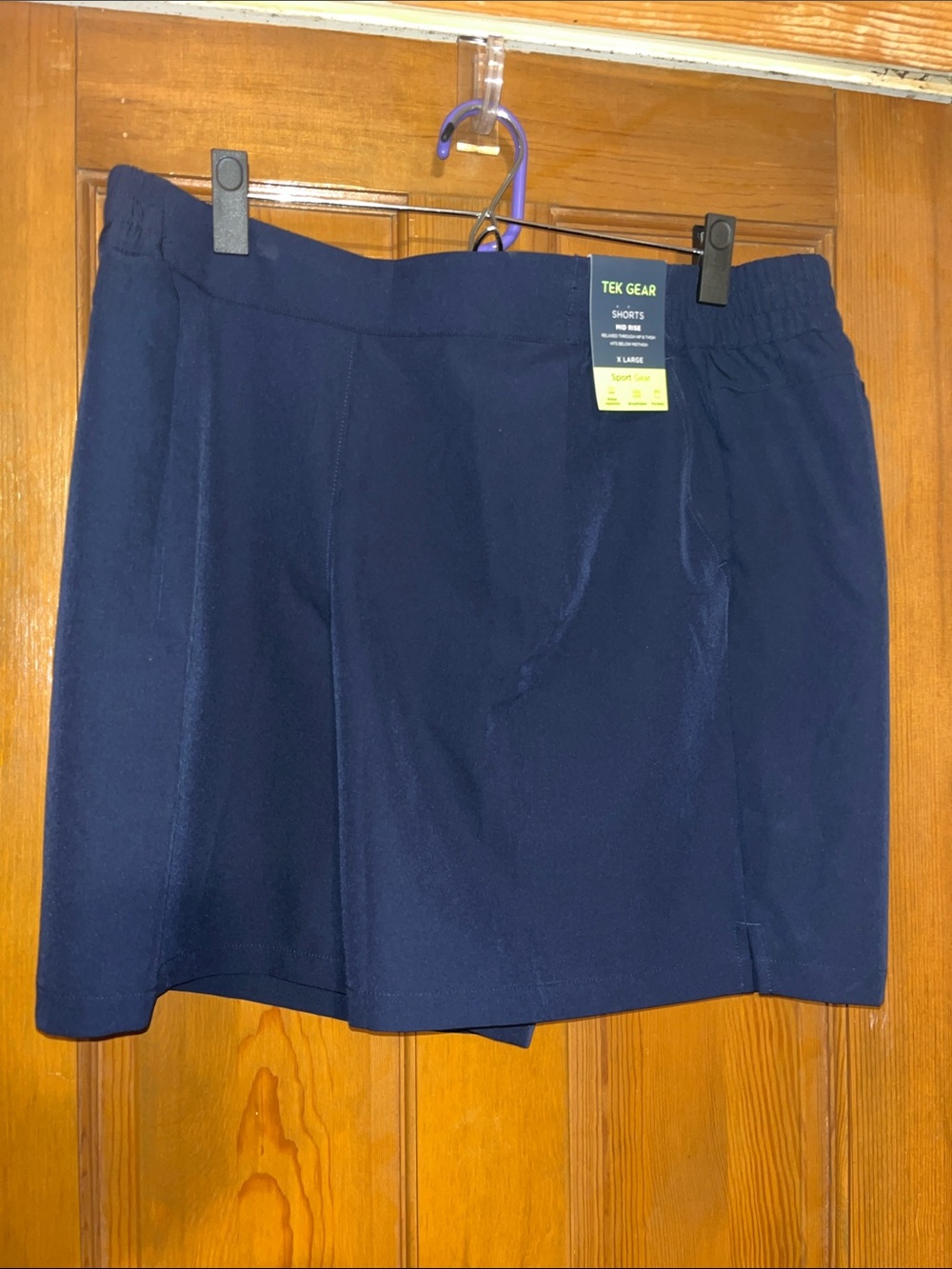 tek gear navy athletic shorts